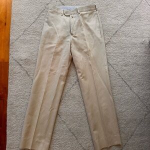 Faconnable Blue & White Striped Waistband Trouser